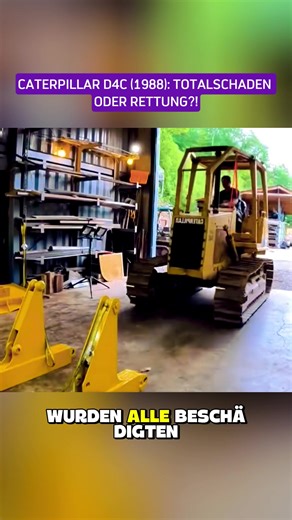 Caterpillar D4C (1988) Totalschaden oder Rettung!#Bau #Camper #selbstgemacht