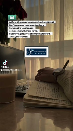 One module, one test, one step closer to your goal at #accounting Science Academy. #unisa join us! 🚀