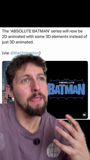 Serie animada Absolute Batman: animación 2D y 3D combinadas