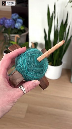Spinning my drop spindle on Earth Day 🌍 I”m plying singles from a center-pull ball, created with a Turkish drop spindle…it’s super easy and so much fun! #turkishdropspindle #kirmen #irarott #plyingyarn #dropspindle #dropspindling #earthday | IraRott Designs