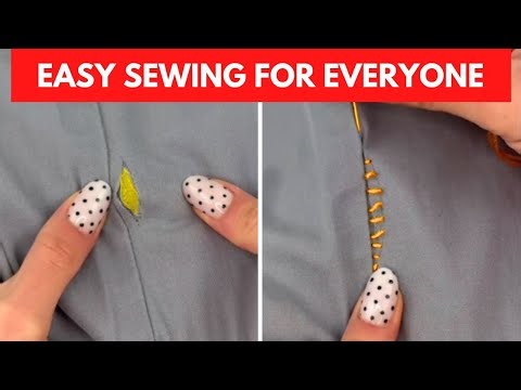 24 useful and easy sewing techniques—even if you’re starting from scratch 😊