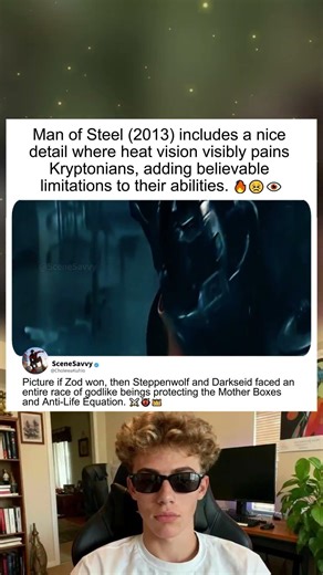 Man of Steel: Heat Vision Hurts Kryptonian