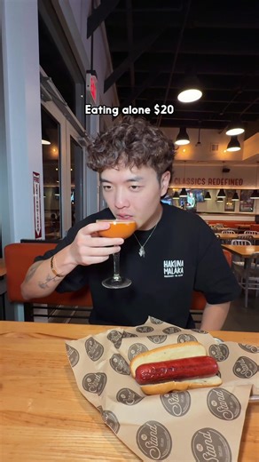 I NEED TO TRY THE WHOLE MENU 😬❤️ @thestandrestaurants has new holiday drinks that are spiced and so tasty. We got the Thai tini and apple cider marg both very delicious. For food I always recommend their salmon power bowl and their chips and guac! #relationship101 #couplecomedy #funnycouples #thestand #couplegoals