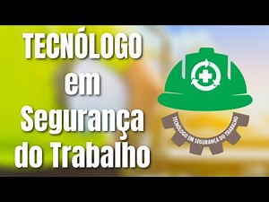 TECNÓLOGO EM SEGURANÇA DO TRABALHO - Será que vale mesmo a pena?