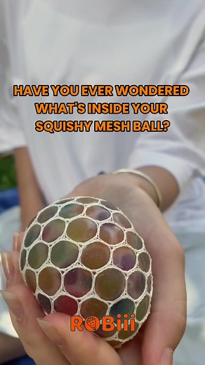 Discover What's Inside a Squishy Mesh Ball