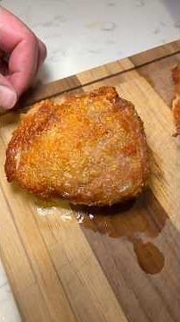 Crispy pan seared chicken thighs #cooking #food #easyrecipe #recipe