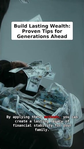 How to build generational wealth: 19 proven tips