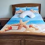 Ambesonne Garbage Truck Bedspread, Truck on The Road with Houses on The Background Men Picking The Trash, Decorative Quilted 2 Piece Coverlet Set with Pillow Sham, Twin Size, Multicolor