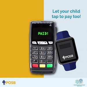 Hey parents, love the simplicity and convenience of tapping to pay? With POSB Smart Buddy, your child can do the same! Set his/her daily allowances on an app and they can tap to pay in school and at selected merchants. Let your child be future-ready! Get your child’s school on board now http://bit.ly/2yg6VOk | POSB