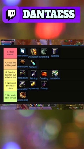 BEST PROFESSIONS SUMMARIZED FOR GOLD MAKING IN 11.0.7 #warcraft #worldofwarcraft #thewarwithin