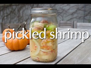 How to Make Pickled Shrimp - Dinner Party Tonight