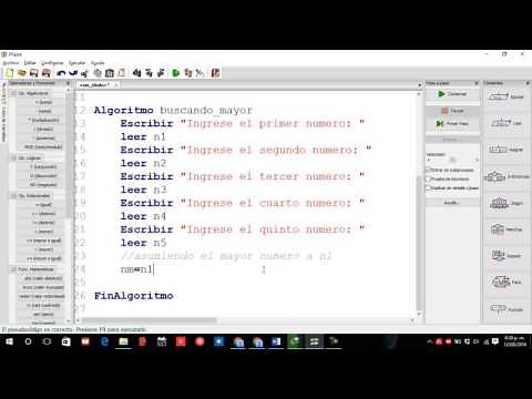 12 Algoritmos con Pseint Estructuras condicionales (Sentencia condicional simple) ejer04