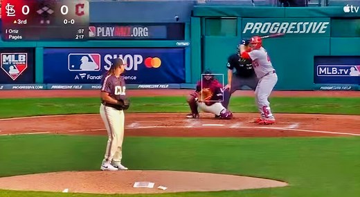 VIDEO: Guardians Luis Ortiz Caught Gambling When An Irregular Influx Of Money Came In On The “First Pitch Of The 3rd Inning Will Be a Ball” Bet And He Came Out And Threw This