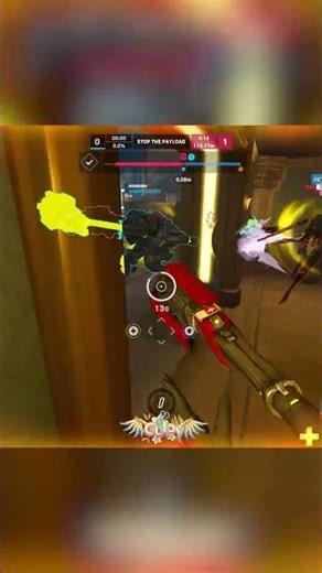 This Wall Bounce Saved My Life... 👀 | #overwatch #mercy #overwatch2