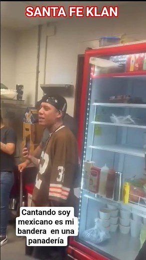 I AM MEXICAN THAT IS MY FLAG - SANTA FE KLAN SINGING LIVE IN A BAKERY