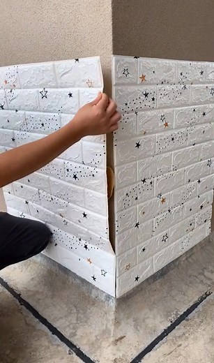 Decorative Wallpaper Application Process