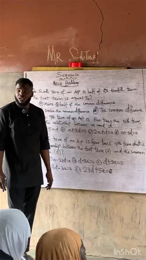 31 reactions | Arithmetic Progressions continuation A sequence is an ordered list of elements (numbers, objects, etc.) following a specific rule or pattern. | Abdulwakeel Weakypedia Aderemi | Facebook