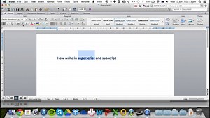 Shortcut For Subscript Mac