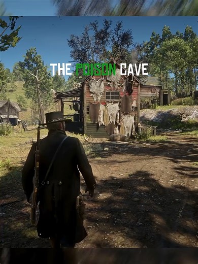 Exploring the Poison Cave in Red Dead Redemption 2
