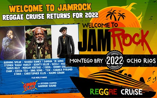 Welcome To Jamrock Reggae Cruise Returns For 2022 And Announces Lineup
