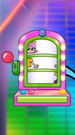 Whoa, a magic dress-up machine! 👗🪄 Let's dress to impress #forkids