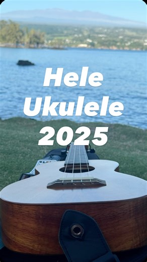 This past weekend, we concluded HeleUkulele2025 over on the Big Island of Hawaii. Mahalo @windwardukulele for such a beautiful 'ukulele. | Ukulele Project Hawaii
