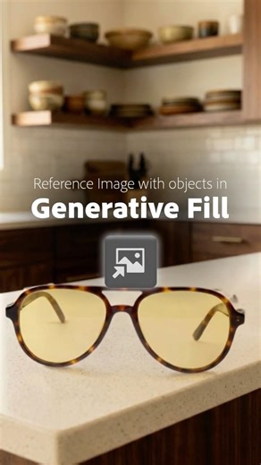 Reference Objects in Generative Fill #Photoshop #shorts