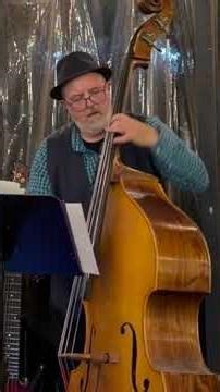 Upright Bass Solo — Live Jazz Trio Groove Vibes