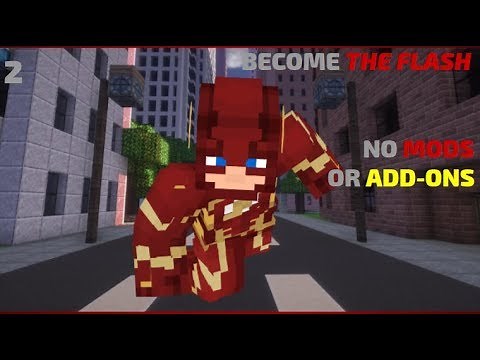 How to become THE FLASH in Minecraft ( No Mods or Add-ons )