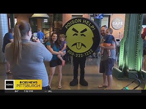 Mr. Yuk mascot makes his debut