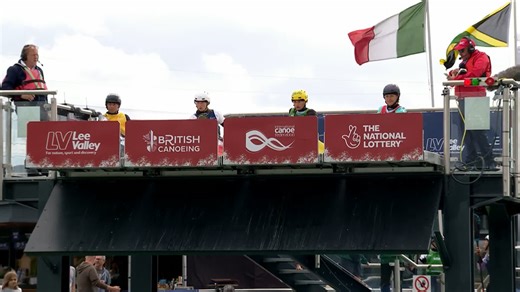 Women's Kayak Cross Heat 2 / 2023 ICF Canoe Slalom World Championships & Olympic Qualifier | Planet Canoe