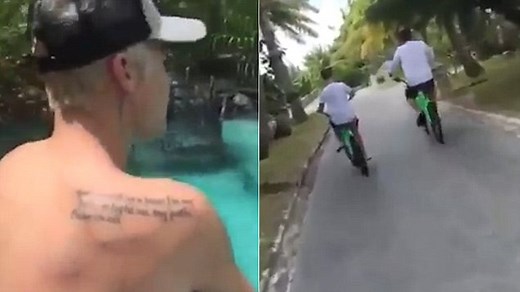 Jayde Pierce on 2015 holiday with Justin Bieber in Bora Bora