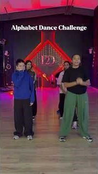 Alphabet Dance Challenge with my team 💚 #dance #dancechallenges #new #trend #videodance