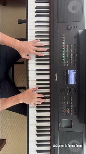 Performing A Change is Gonna Come(Sam Cooke) Piano Cover #samcooke #piano #pianomusic #soulmusic