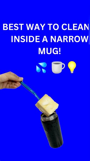 Clean Deep Bottles with a Sponge + Toothbrush! 🧽🪥🧴💡#diy #hack #tricks