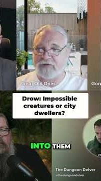 Drow in Modern Cities? The GM's Secret Strategy Revealed!