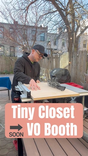 Building A Voiceover Booth In A Tiny Closet