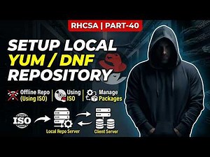 How to Create Local YUM/DNF Repository in RHEL | Configure Offline Repo Using ISO | RHCSA | Part 40