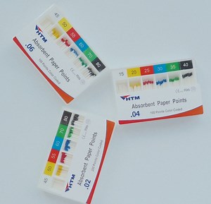 [Hot Item] Dental Gutta Percha Paper Points Absorbent Cleaning Paper Points Dental Consumables