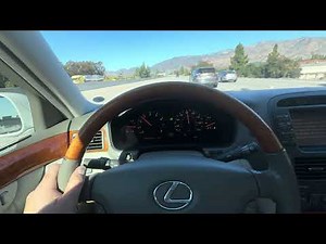 1 Owner, 2001 Lexus LS430 Driving Video