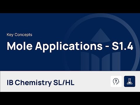 Mole Applications [IB Chemistry SL/HL]