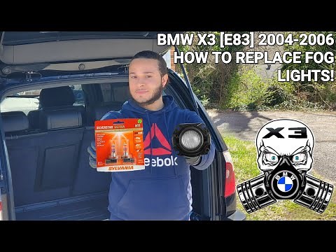 BMW X3 [E83] 2004-2006 How to Replace Fog Lights!