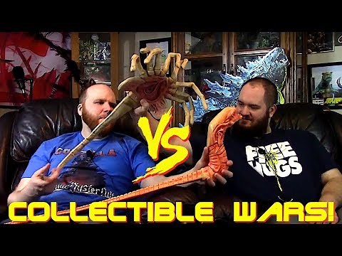 NECA Alien Lifesize 1/1 Facehugger VS Halcyon Aliens ChestBurster Model Kit - Collectible Wars