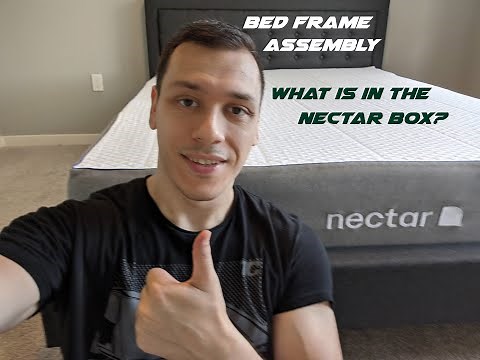 Nectar Mattress and Bed Frame unboxing, installation and review. Part 1.(Review in part 3) #review