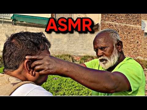 $2 INTENSE RELAXING MASSAGE BY BABA KALLU 💆‍♂️ | ASMR SLEEP SCALP MASSAGE | HEAD & BACK LOUD CRACKS