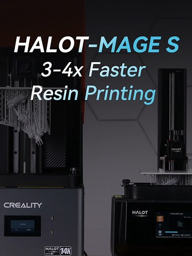 Resin Printing 3-4x Faster: Halot Mage Review