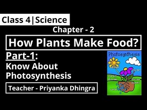 Class 4 | Science | Chapter-2 : How plants make food? (Part-1)