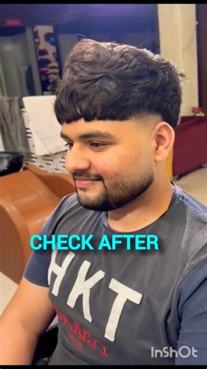 Mid Fade + Skin Fade Haircut with Italian Beard🔥 Before After Transformation Barber Tutorial#shorts