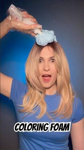 Color-Changing Hair Foam
