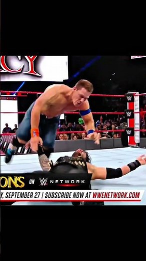 Roman Reigns vs John Cena 🐐 | No Mercy 2017 Full Match Edit 🔥